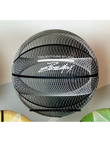 Ballon de Basket "noir" - Sébastien PRESCHOUX