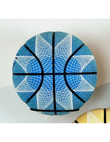Ballon de Basket "bleu" - Sébastien PRESCHOUX