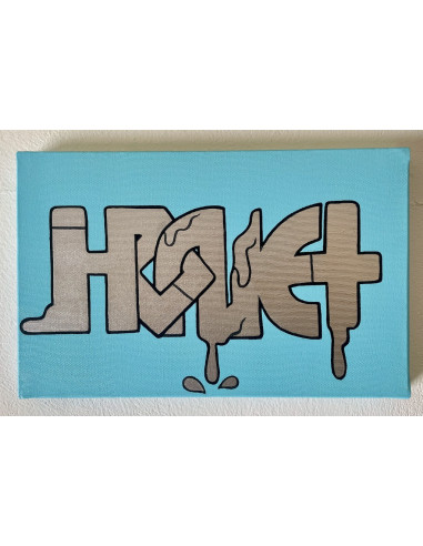 Toile série graffiti n°6 - HONET