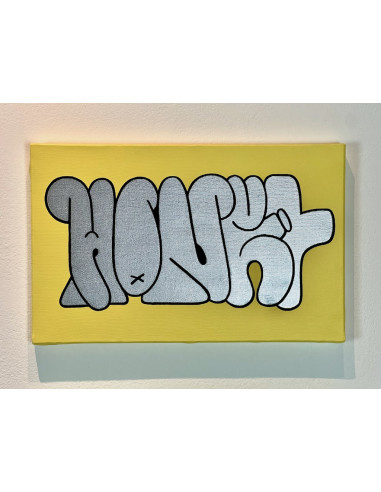 Toile série graffiti n°12 - HONET